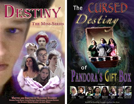 DESTINY THE MINI-SERIES and THE CURSED DESTINY OF PANDORA'S GIFT BOX